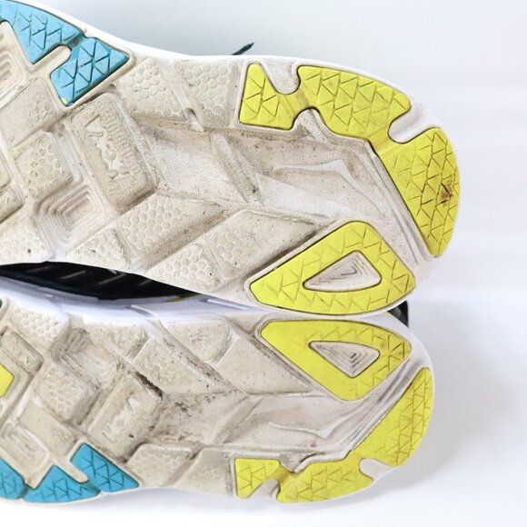 Hoka One One Clifton 4 Men\'s Size‎ 12 Gray White Athletic Running Shoes Sneakers main image 5